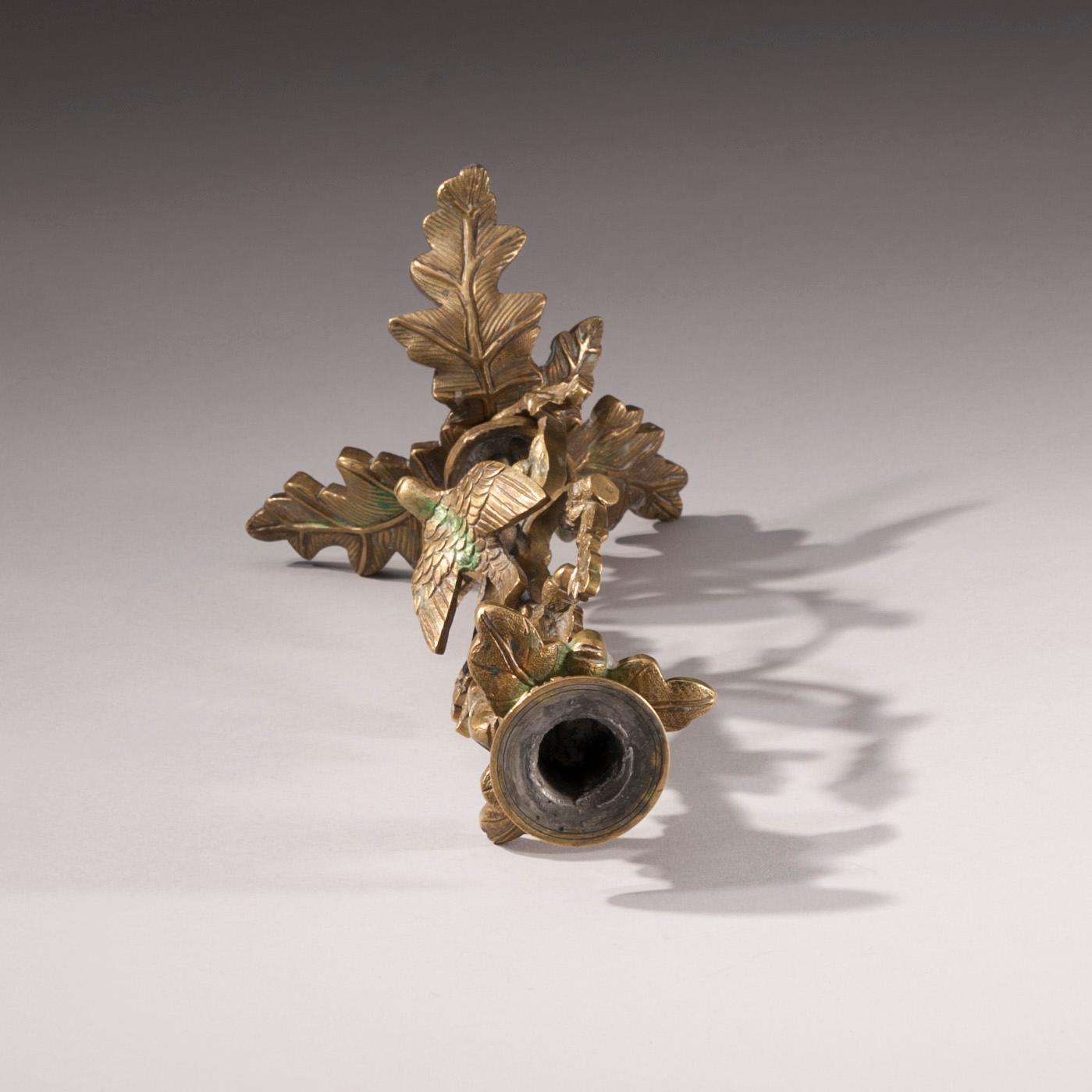 LJUSSTAKE, brons, 1900-talets första hälft.