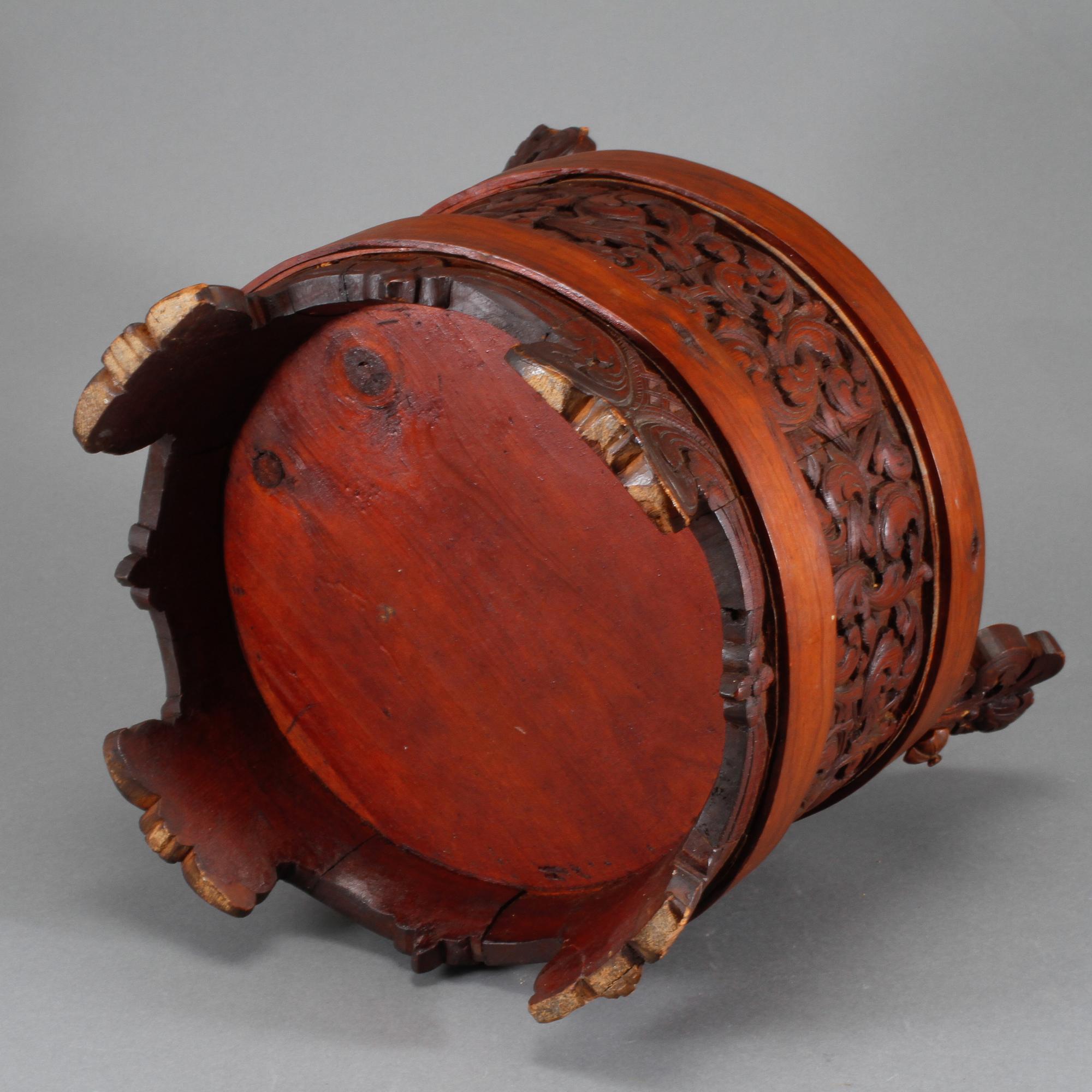LOCKASK, barockstil, möjligtvis Tyskland, 1800-talets andra hälft.