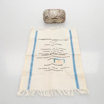 Tvålkopp, silver, Thomas Johnson II, London 1889.
