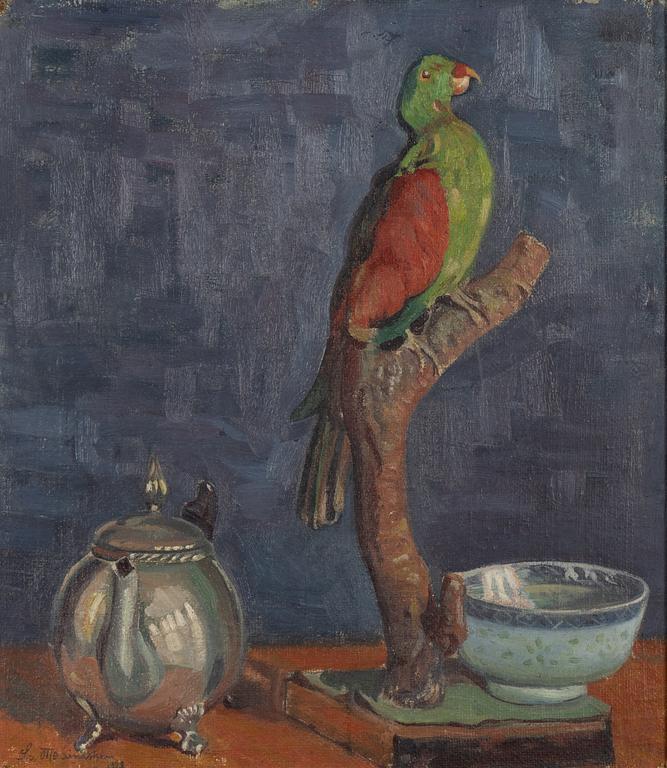 Sven Otto Lindström, oil on canvas/panel, signed and dated 1928.