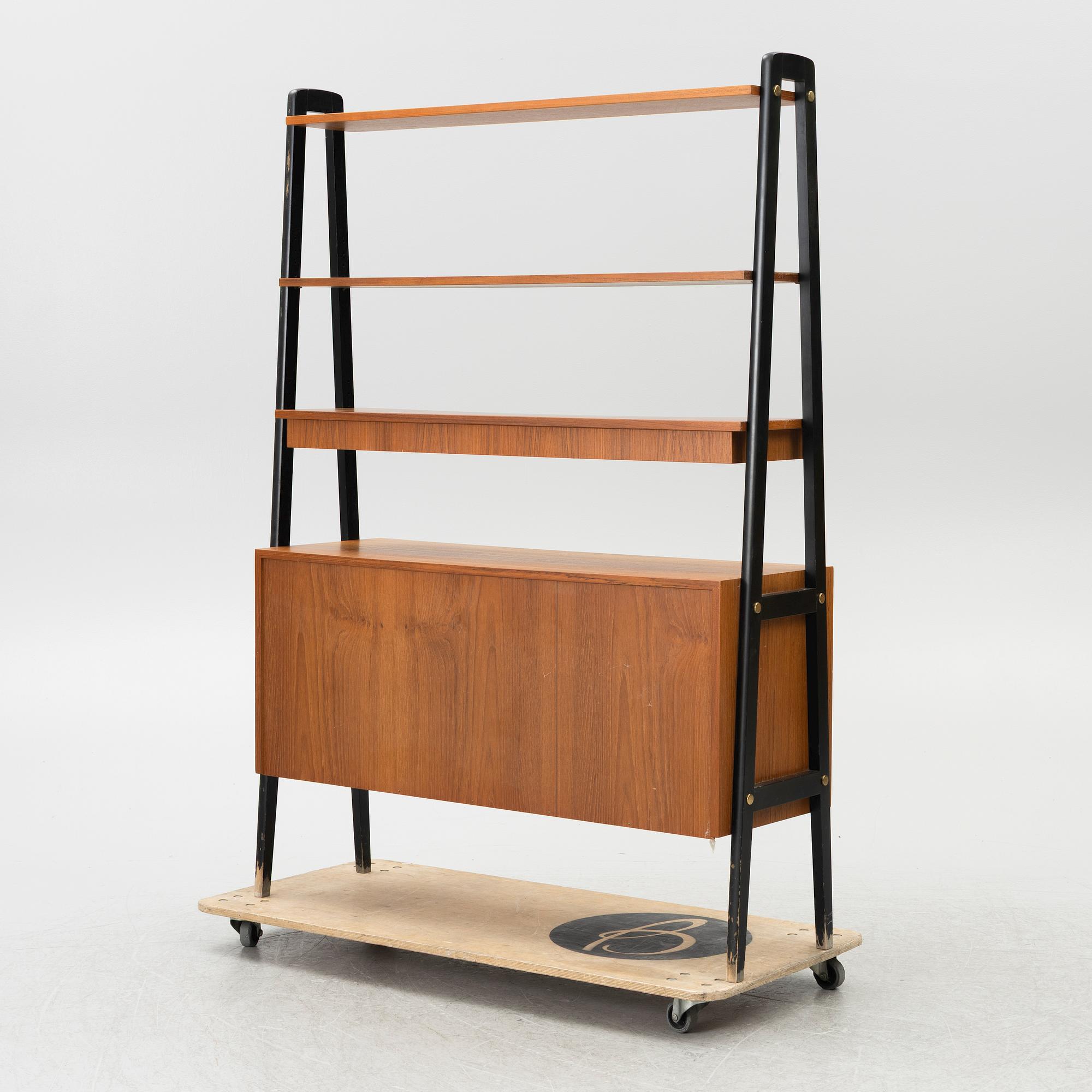 A 1950's bookcase.