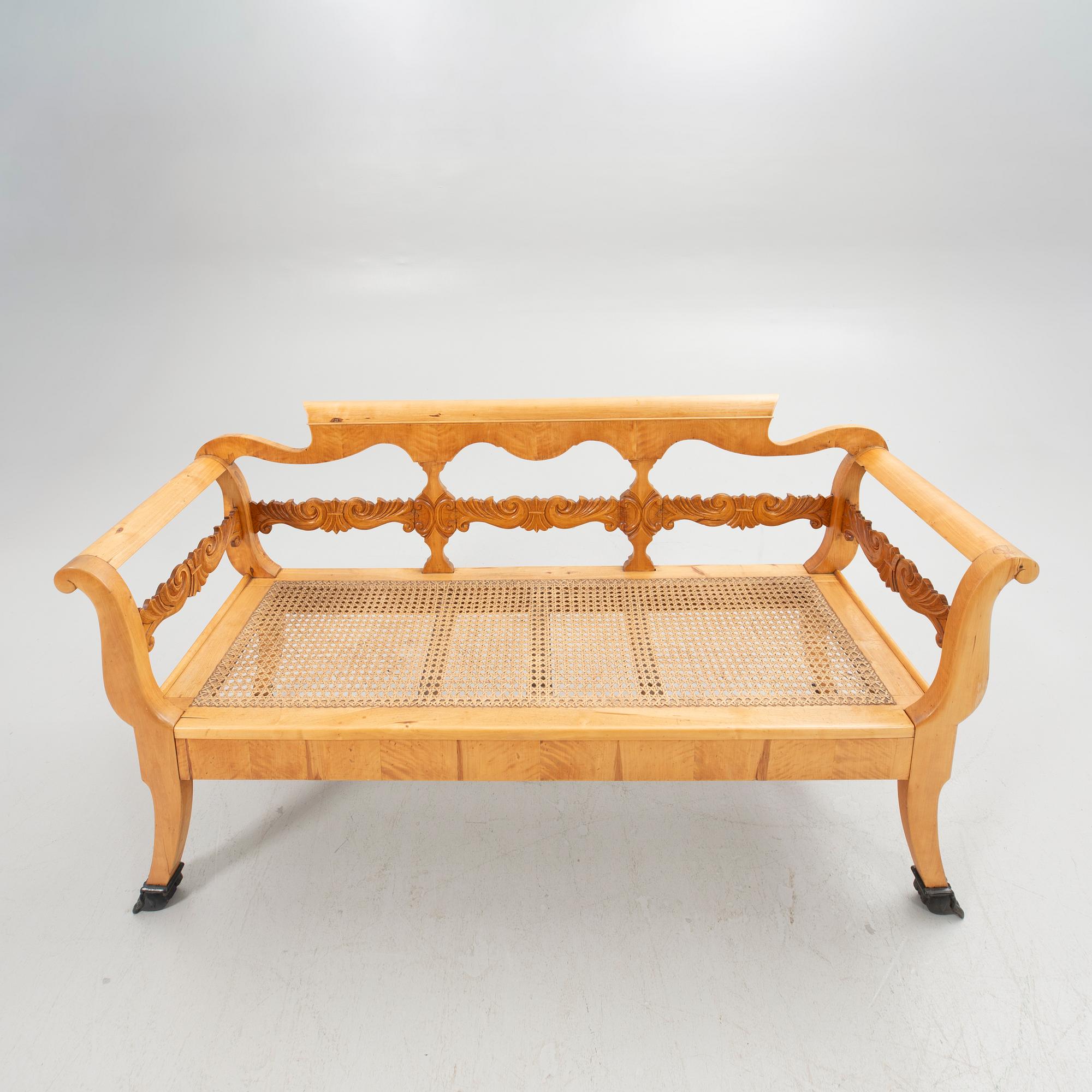 Sofa, Karl Johan style, early 20th century.