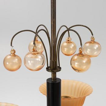 A Swedish Modern ceiling light, 1940's.