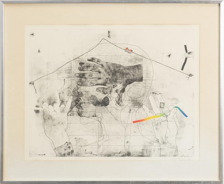 PG Thelander, "Potatis & hand".