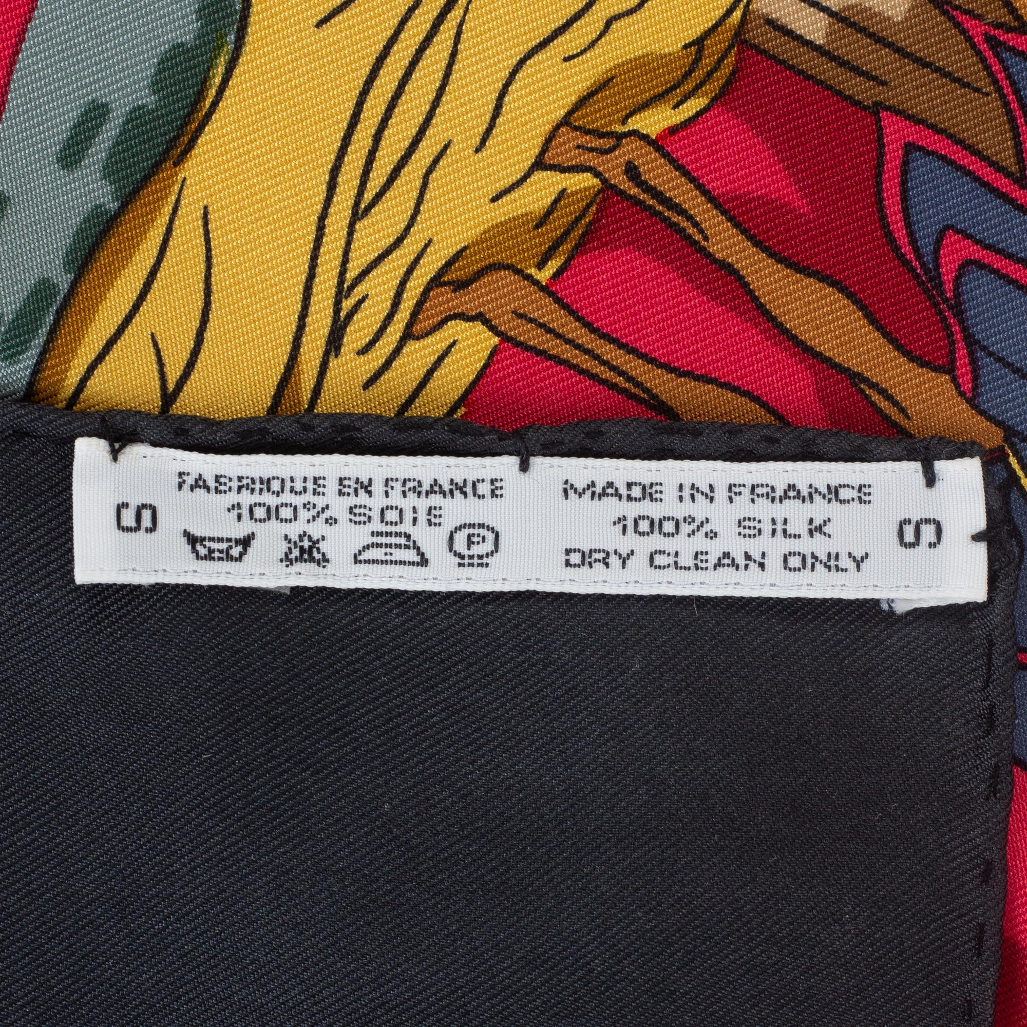 Hermès, scarf, "Stables".