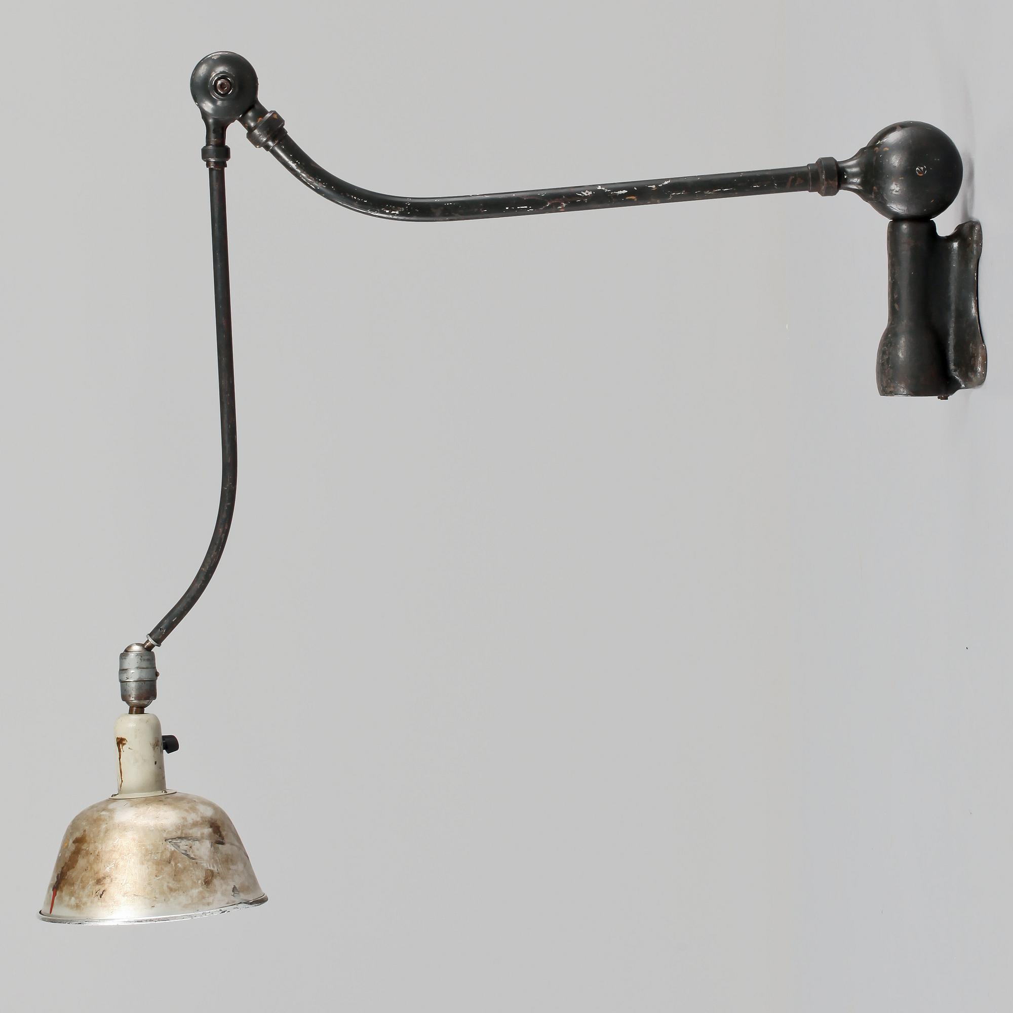 INDUSTRILAMPA, "Triplex-pendel", Johan Petter Johansson, Enköping, omkring 1900-talets mitt.