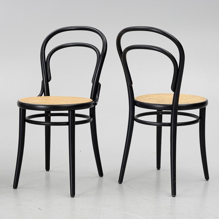 Michael Thonet, Chairs, 8, model 14, TON.