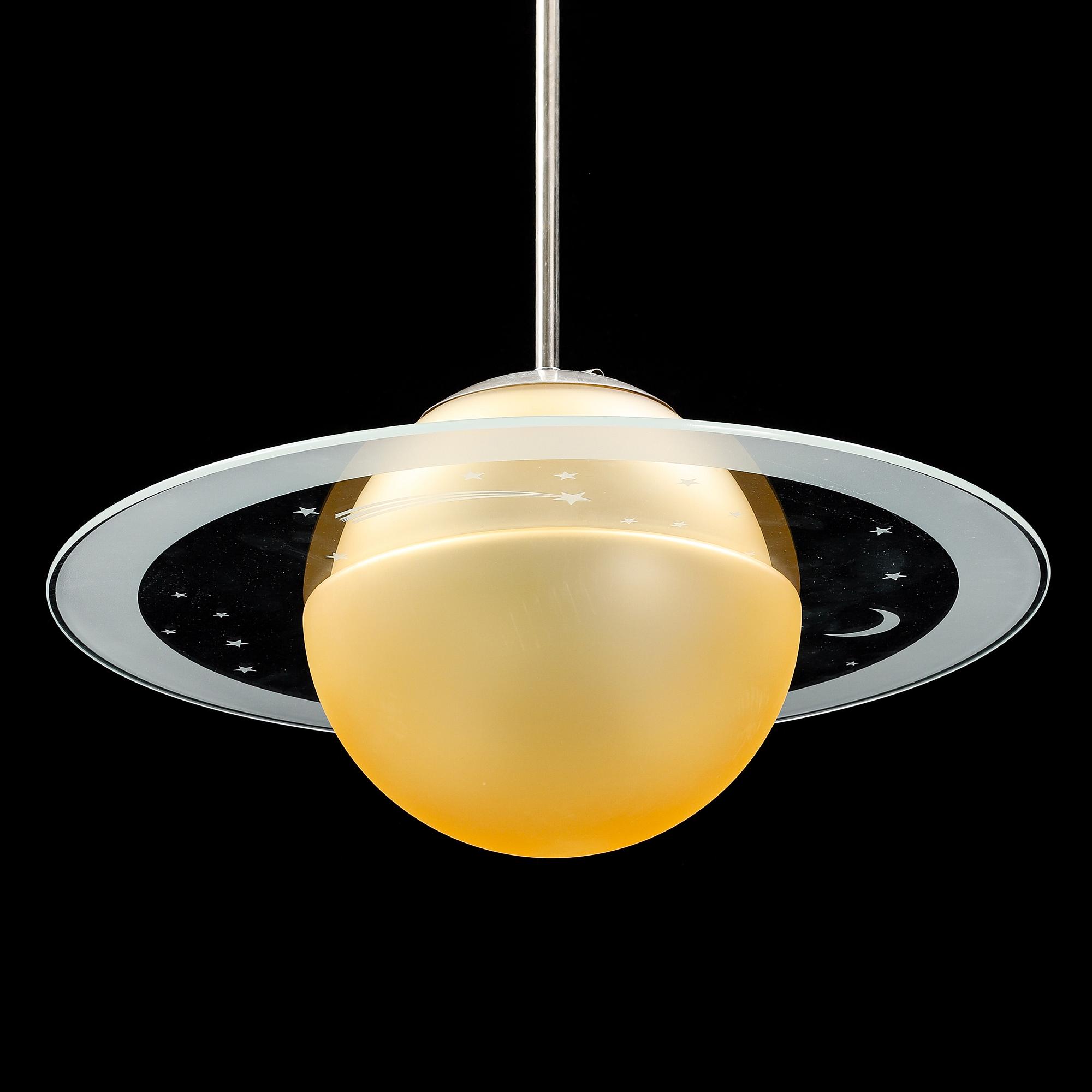 A 1930's/40's 'Saturn' pendant light.