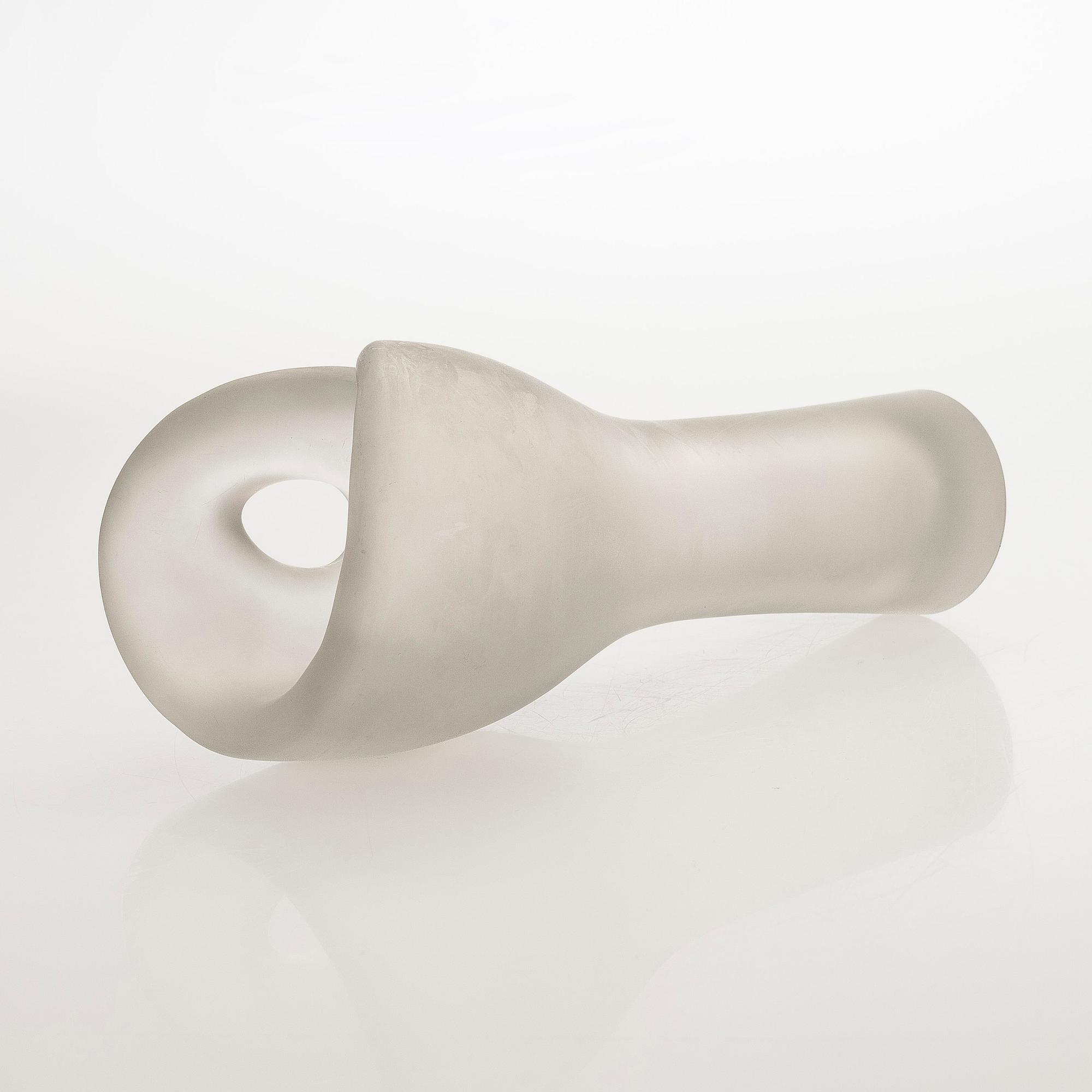 Timo Sarpaneva, a glass vase model 3530,  signed Timo Sarpaneva.