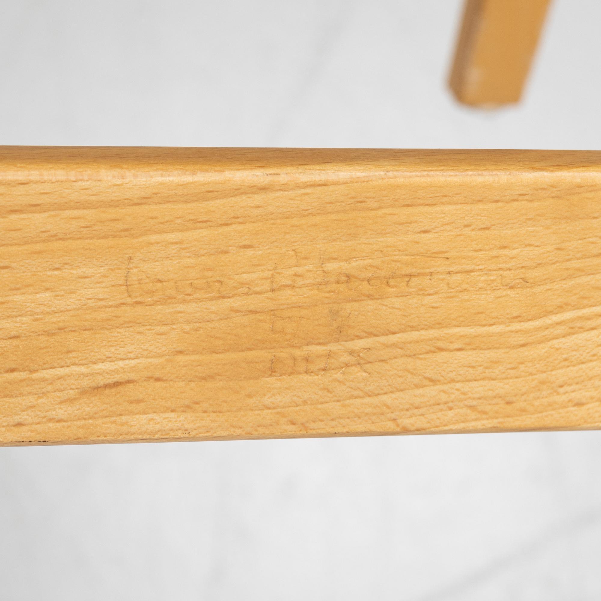 Bruno Mathsson, fåtölj, "Eva", Dux.