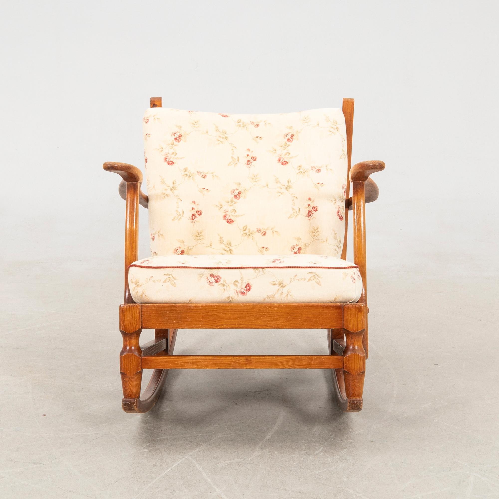 Gösta Göperts, rocking chair "Åre", second half of the 20th century.