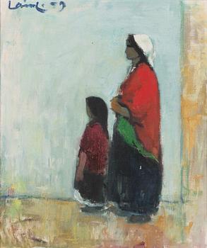 Olavi Laine, oil on canvas, signed and dated -59.