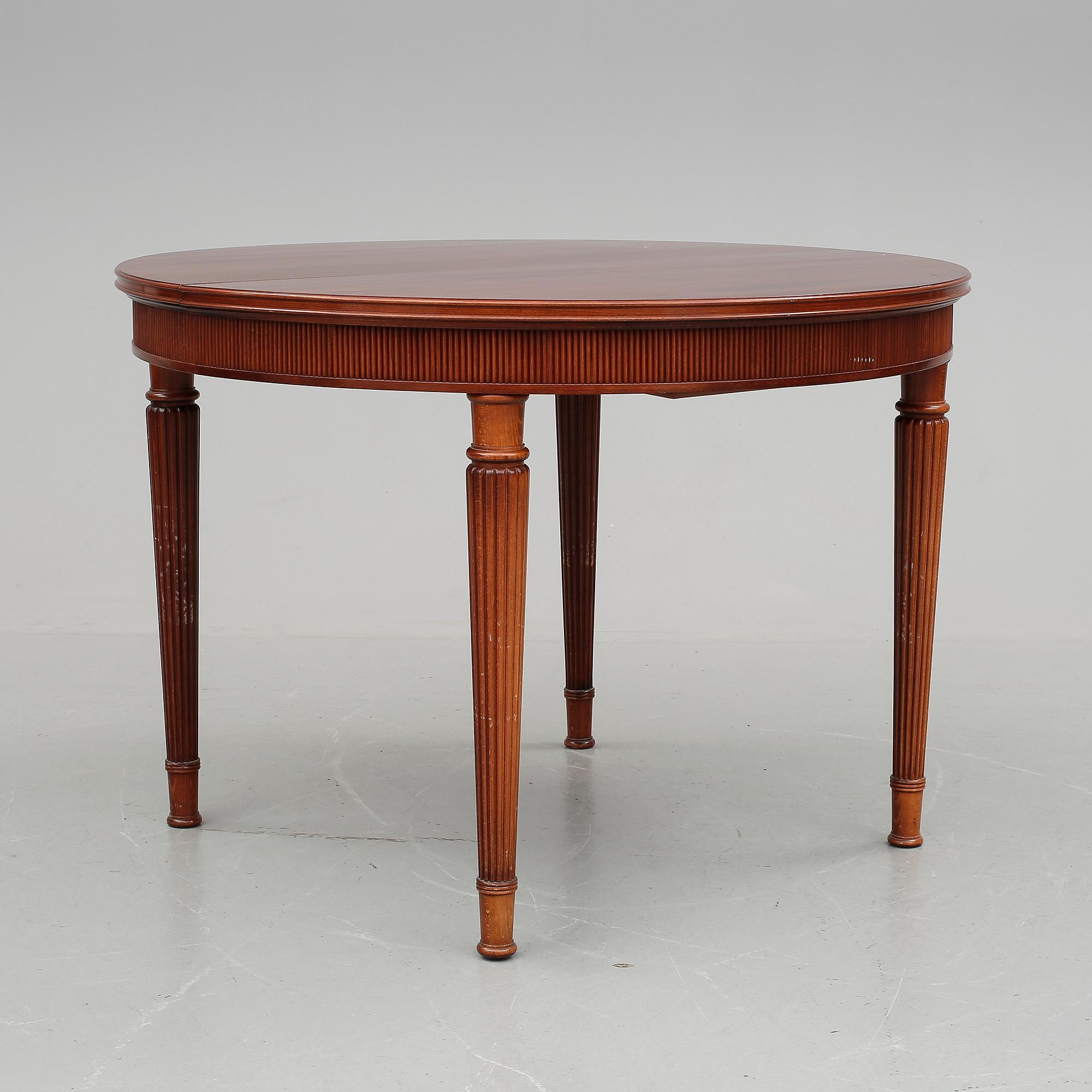 MATBORD, gustaviansk stil, 1900-talets slut.