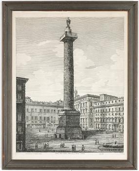 Luigi Rossini · LUIGI ROSSINI, kopparstick, signerad o daterad 1823 i plåten.