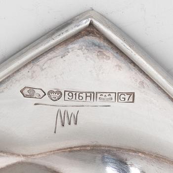 Tapio Wirkkala, fat, silver, TW 100, Kultakeskus, Tavastehus, 1960.
