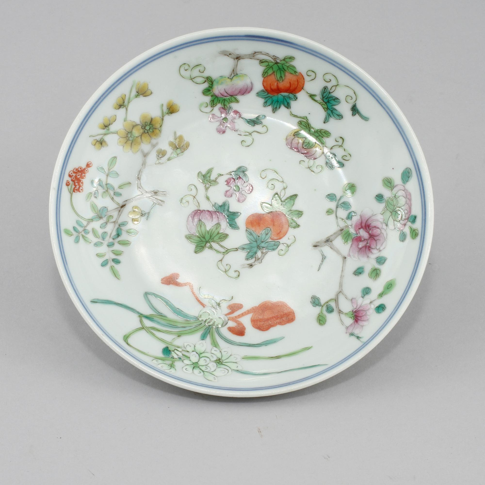 FAT, porslin, Kina, omkring år 1900.