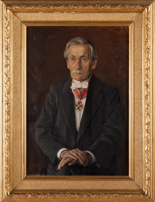 Eero Järnefelt, Portrait of Karl Petter Engström.