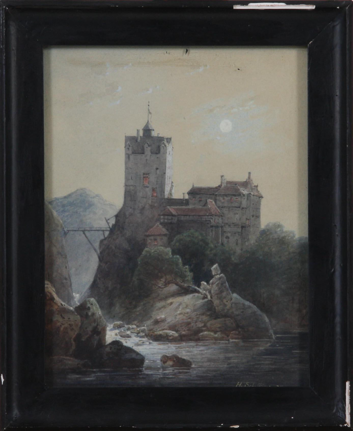 HEINRICH SCHILKING, tillskriven, akvarell, sign.