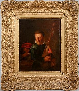 OKÄND KONSTNÄR, olja på duk, 1700-tal.