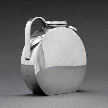 Sylvia Stave, cocktailshaker (barblandare), modell nr 3547, C.G Hallberg, Stockholm 1930-talets mitt.