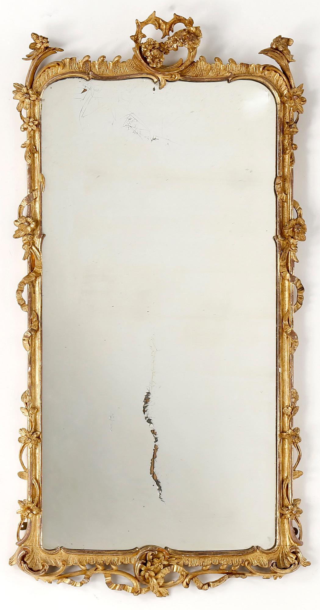 SPEGEL, Louis XV-stil, 1800-tal.