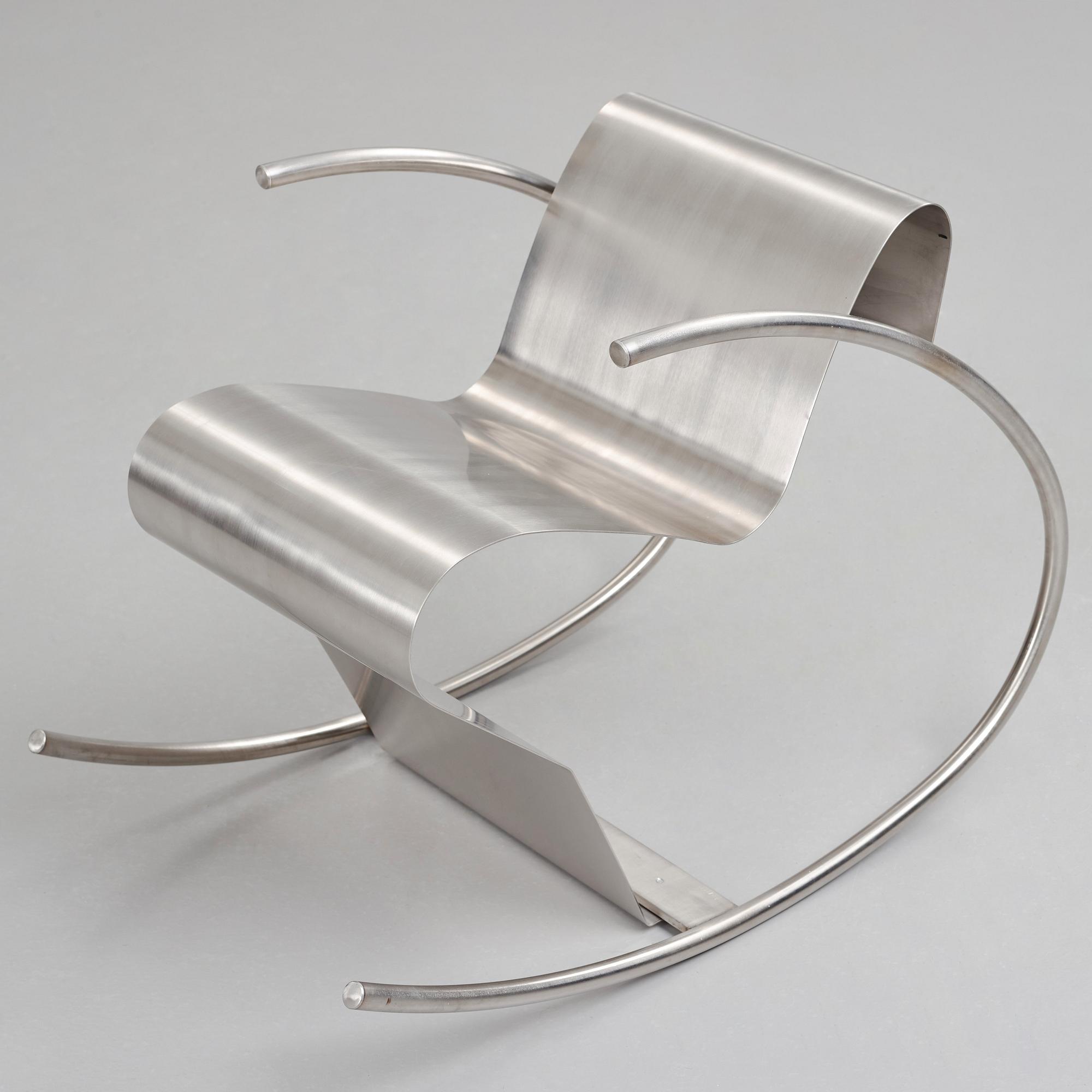 Sigurdur Gustafsson, a "Rock´n Roll" rocking chair for Källemo Sweden, post 1999.