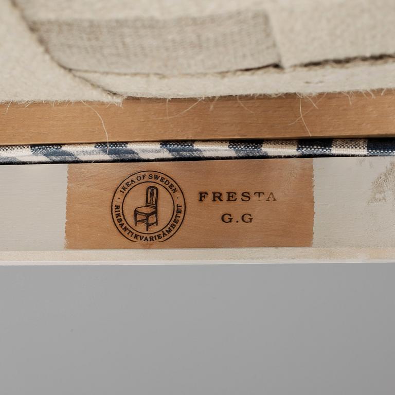 STOLAR, 10 st, gustaviansk stil, "Fresta", ur IKEAs 1700-tals serie.