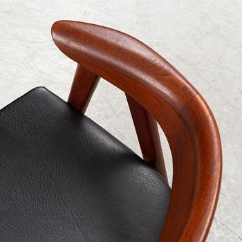 Erik Kirkegaard,
karmstol, Høng Stolefabrik,
Danmark, 1900-talets mitt.