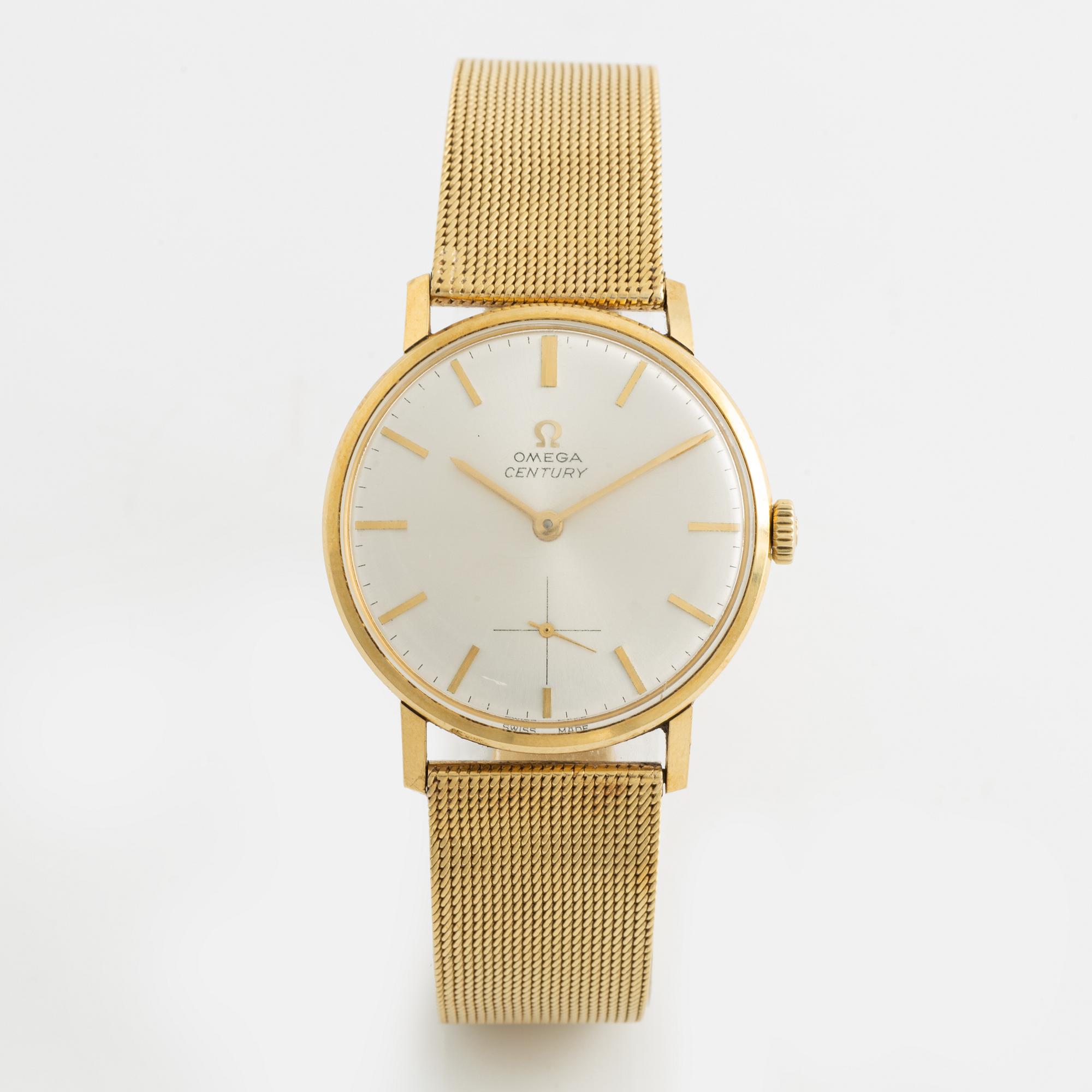 Omega, Century, armbandsur, 34 mm.