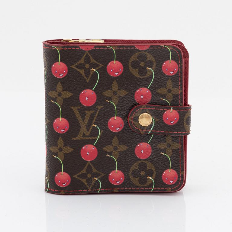 Louis Vuitton, plånbok, "Monogram cerises".