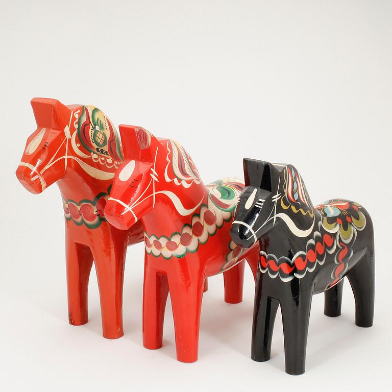 DALAHÄSTAR/TUPP, 3 + 1, 1900-tal.