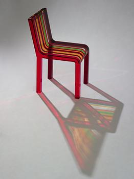 Patrick Norguet, a "Rainbow Chair" for Cappellini, post 2000.
