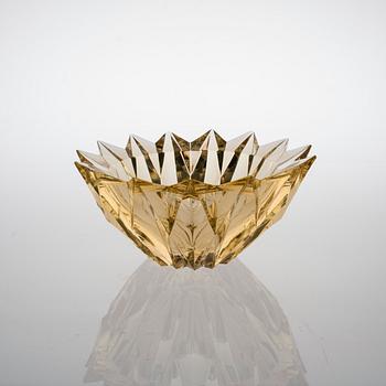 Aimo Okkolin, CRYSTAL VASES, 3 PCS.