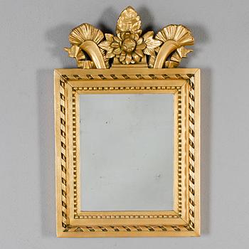 SPEGEL, gustaviansk, omkring år 1800.