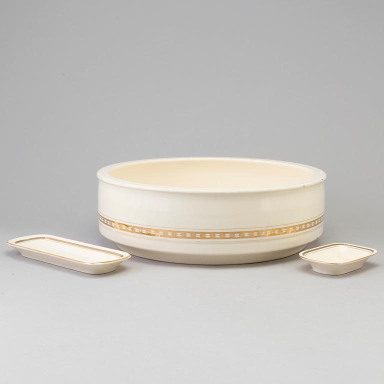 3 pcs of earthenware service from Villeroy & Boch, 20th century.