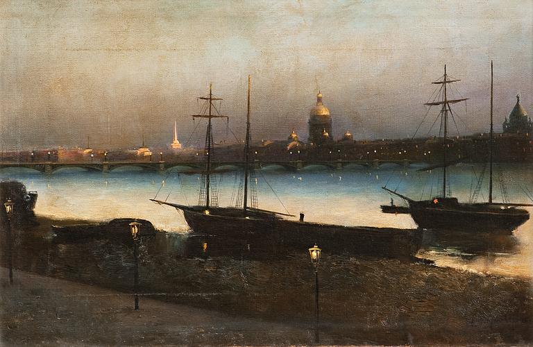 Nikolai Nikanorovich Dubovskoi, KVÄLL ÖVER ST.PETERSBURG.