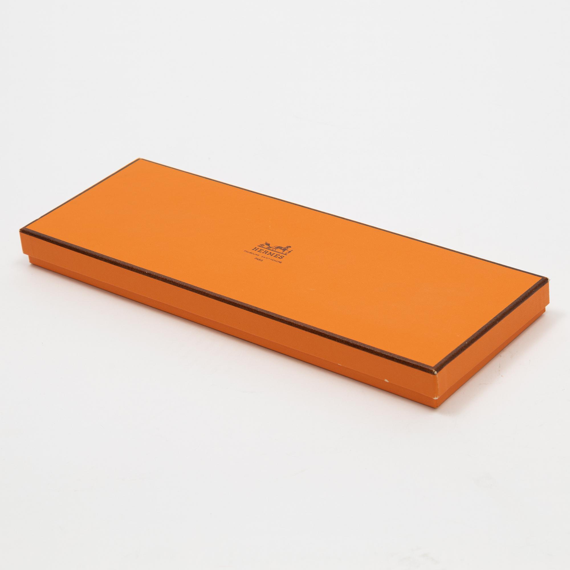 Hermès, a 'Chasse en Inde' silk scarf.