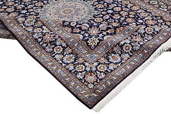 A carpet, Kashan, c. 380 x 302 cm.