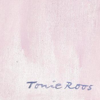 TONIE ROOS. Oljemålning på duk, signerad.