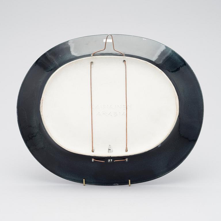 BIRGER KAIPIAINEN, KERAMIIKKAVATI. Sign. Kaipiainen, Arabia. 1970-luku.