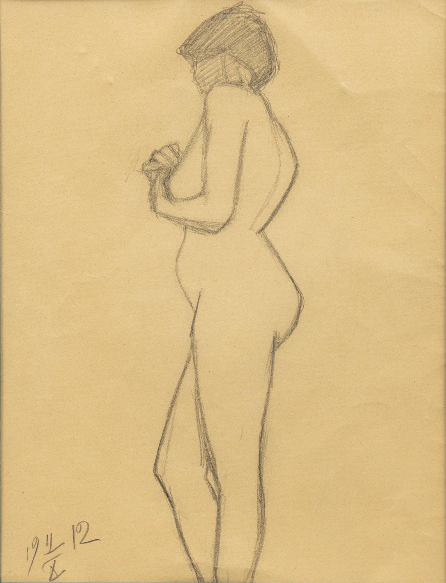 Ivan Aguéli, Standing model.