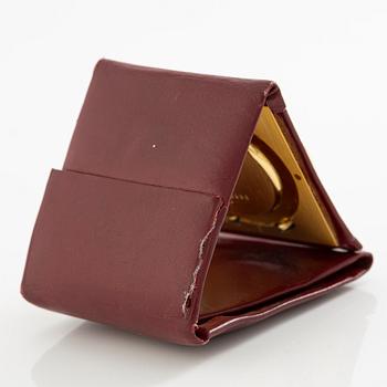 Jaeger-LeCoultre, Memovox travel alarm clock, 45 x 45 mm.
