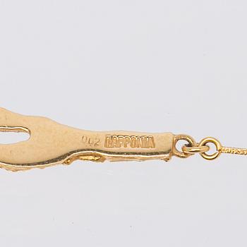 Björn Weckström, Necklace, "Diamond Bud", 18K gold, diamond, Lapponia.