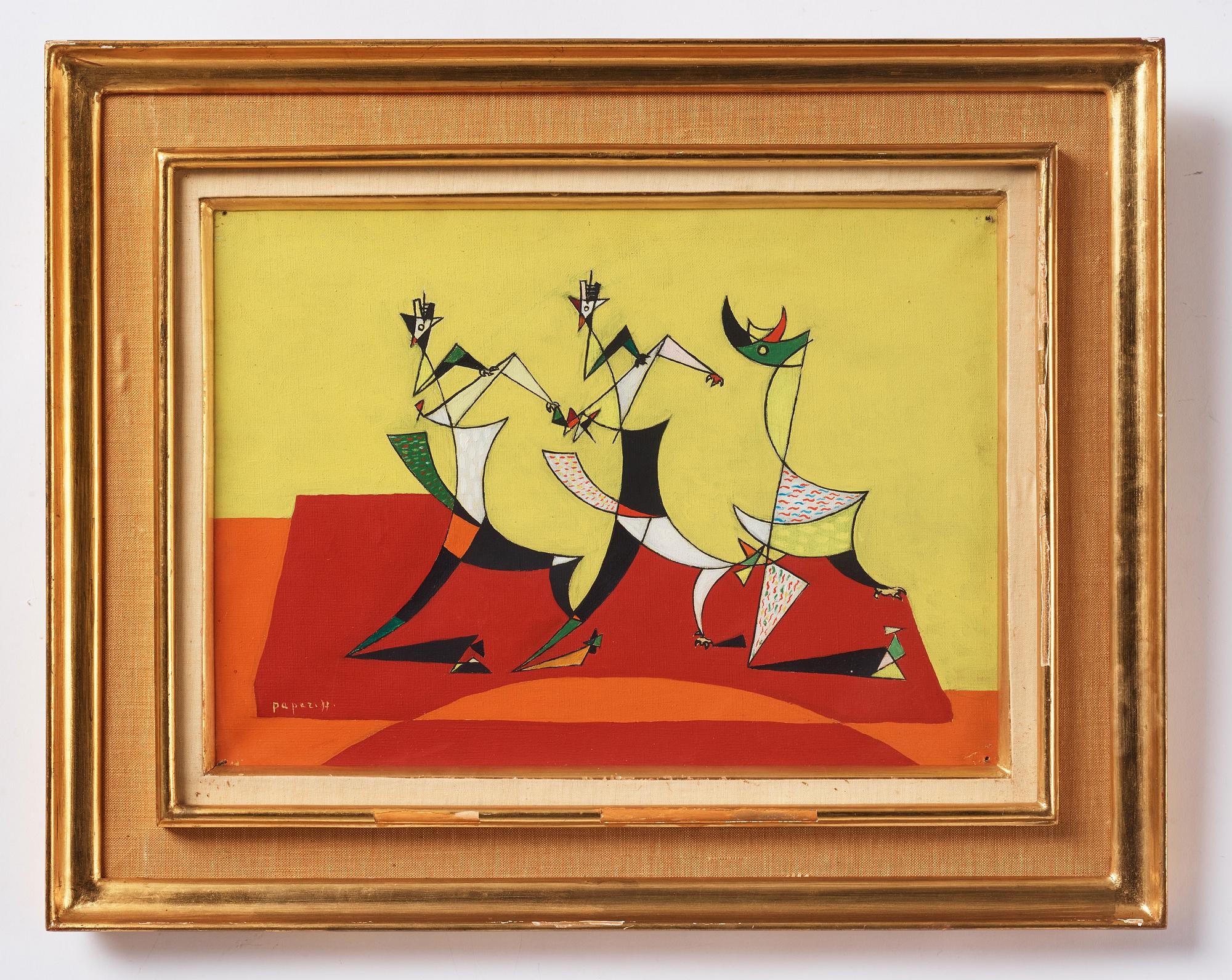 Georges Papazoff, Dancing figures.