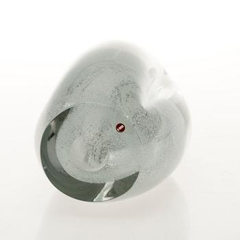 TIMO SARPANEVA, TAIDELASI, "Claritas", signeerattu Timo Sarpaneva Iittala 1984  C1302.