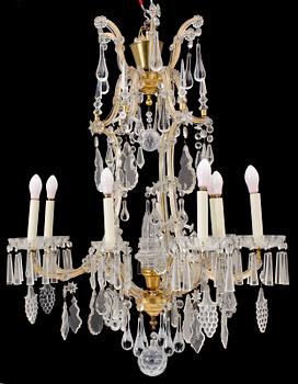 LJUSKRONA, rokokostil, 1900-tal. H 102.