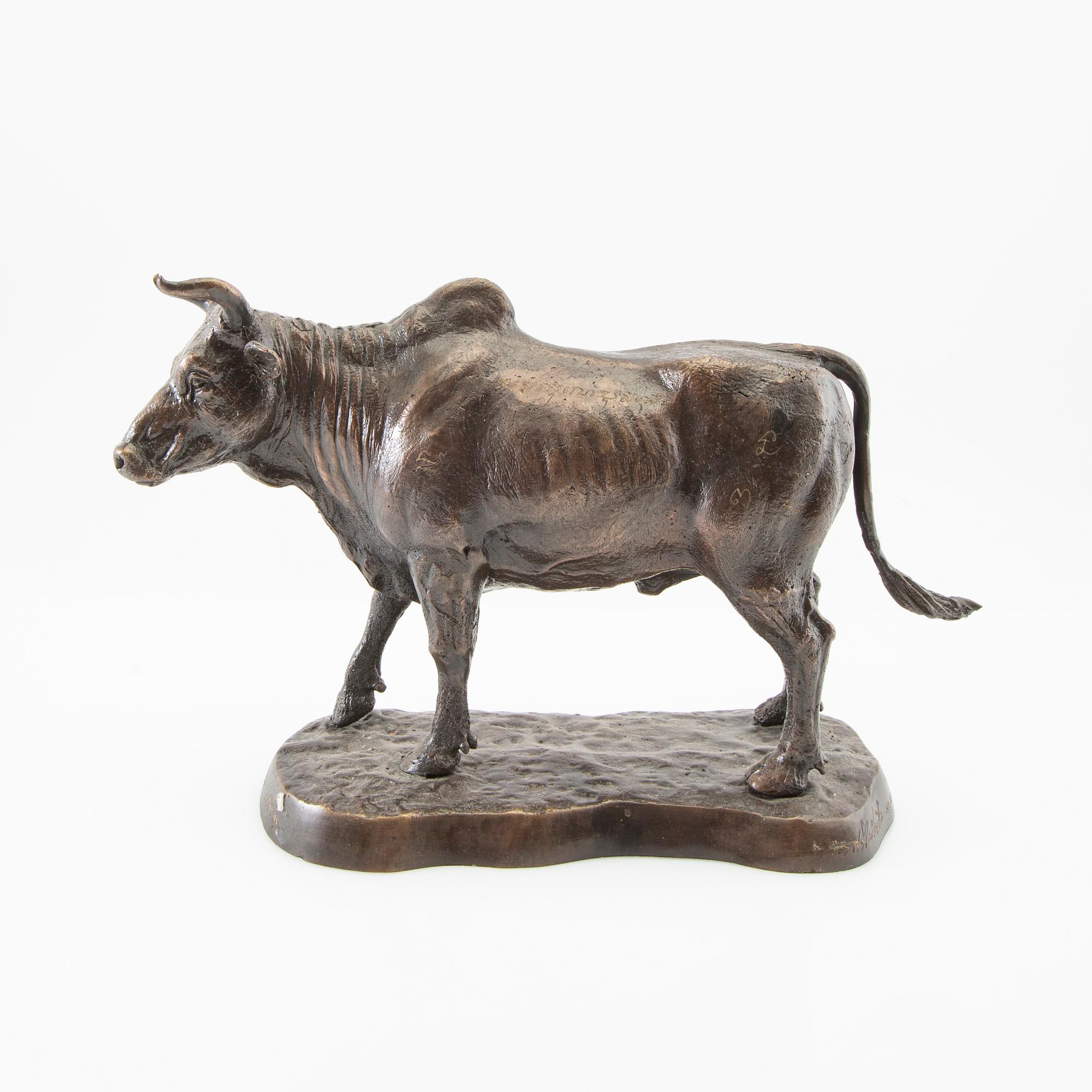 Unknown artist 20th century, sculpture Buffalo.