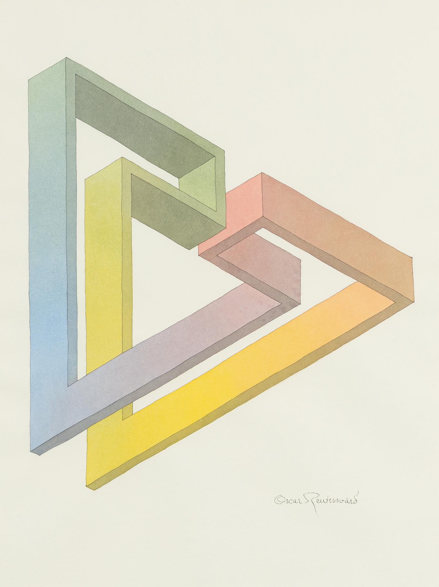 Oscar Reutersvärd, Utan titel.