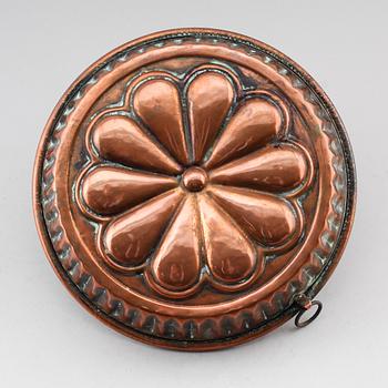 ALADÅBFORM, koppar, 1800-talets första hälft.