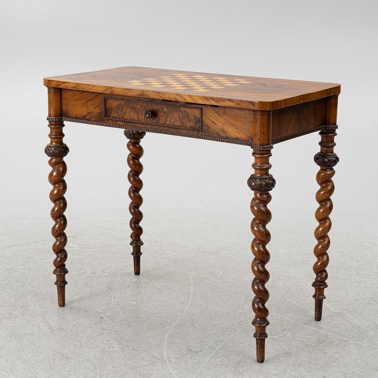 A game table, second half of the 19th century.